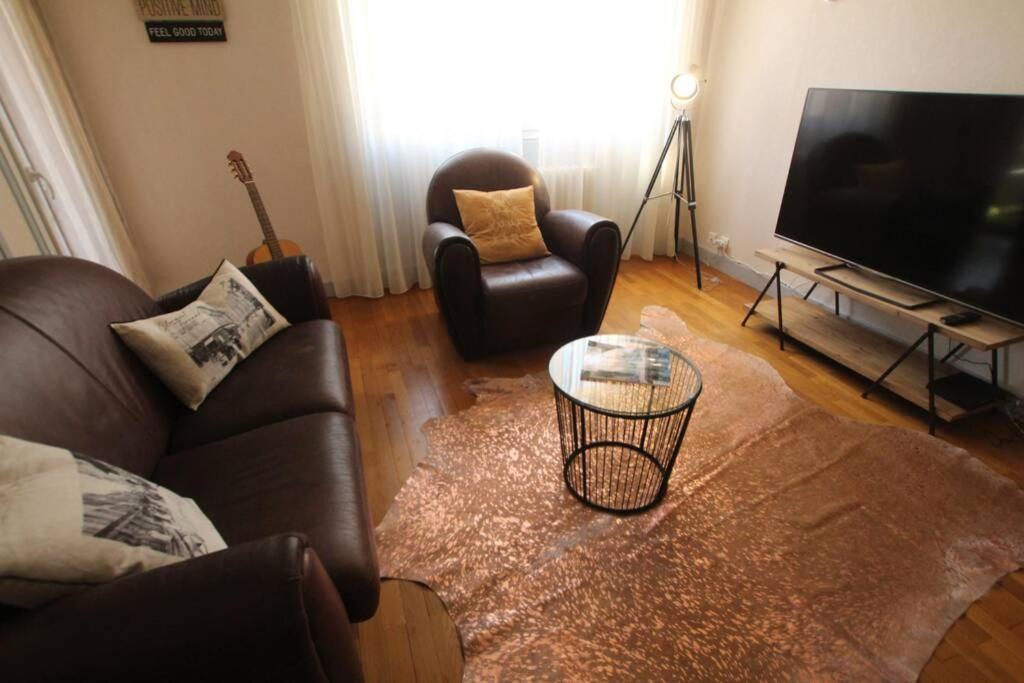 Апартаменты Le Mary - Grand F3 Cosy Centre Clermont-Ferrand Avec Garage Экстерьер фото